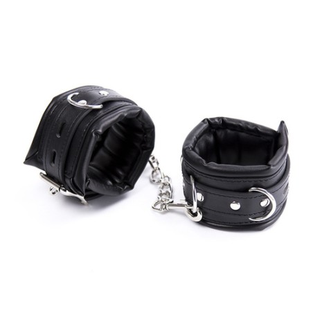 Thicken Black Wrist / Ankle Cuffs