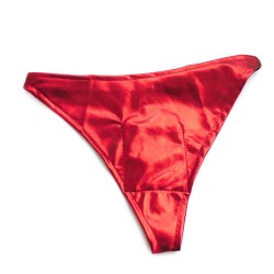 Patent Leather Sexy Panty With Love Egg Bag