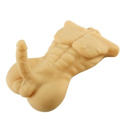 daniel half body doll with penis for female