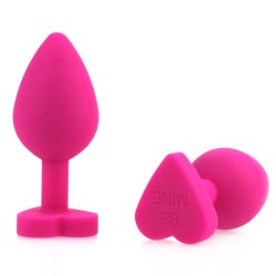 Heart Silicone Anal Plug