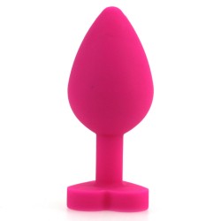 Heart Silicone Anal Plug