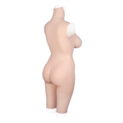 Silicone Breast Vagina Bodysuit -Cotton