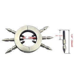 Stainless Steel Ball Stretcher with Spikes