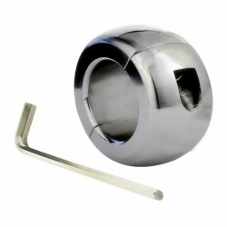 Heavy Bondage Stainless Steel Ball Stretching