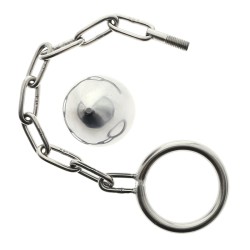 Stainless Steel Cock Ring and Anal Plug