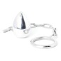 Stainless Steel Cock Ring and Anal Plug