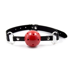 Black Red Bondage And Fetish Kit - 7 Pcs